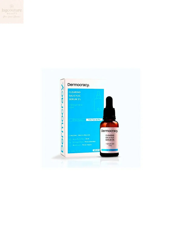 Dermocracy 2 Ácido Salicílico 1 Zinc Sérum Facial 30ml - Jag Couture Beauty