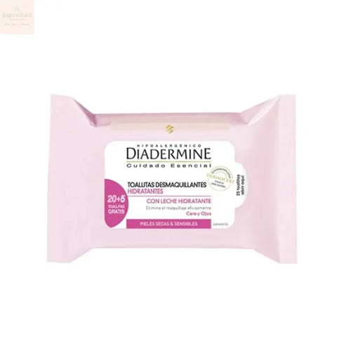 Diadermine Moisturizing Makeup Remover Wipes 25 Units Jag Couture Beauty