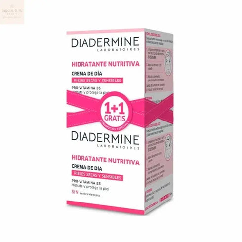 Diadermine Nourishing Moisturizing Day Cream 50ml Set 2 Pieces Jag Couture Beauty