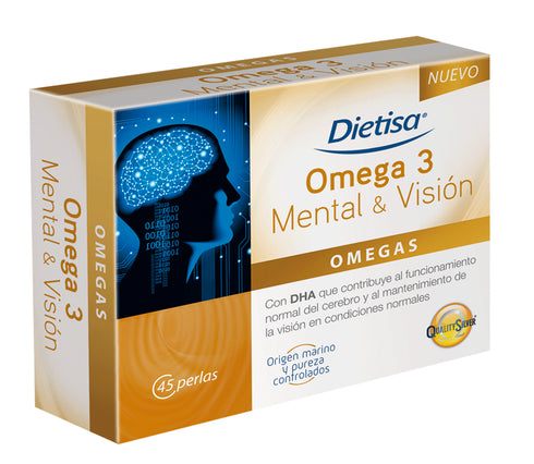 Dietisa Omega 3 Mental y Vision 45 Perlas Jag Couture Beauty