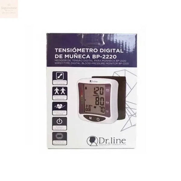 Digital Wrist Blood Pressure Monitor BP2220 Dr.Line - Jag Couture Beauty