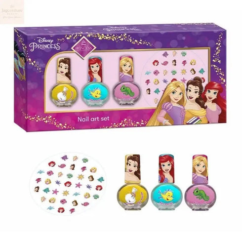 Disney Princess Nail Art Set 4 Pieces - Jag Couture Beauty