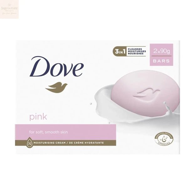 Dove Pink Jabon Pack Doble 90g - Jag Couture Beauty