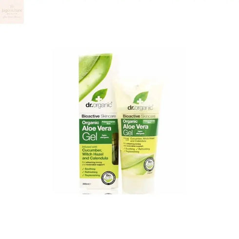 Dr Organic Aloe Vera Cucumber Gel 200ml Jag Couture Beauty
