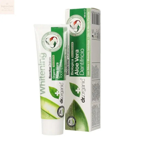 Dr Organic Aloe Vera Toothpaste 100ml Jag Couture Beauty