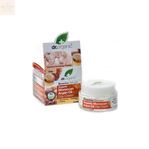 Dr Organic Moroccan Argan Oil Day Cream 50ml Jag Couture Beauty