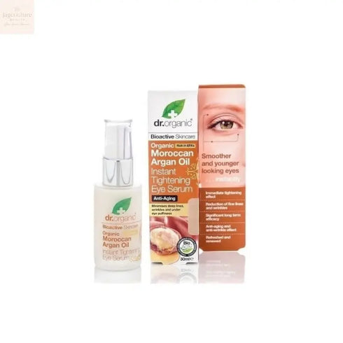 Dr Organic Moroccan Argan Oil Eye Serum 30ml Jag Couture Beauty