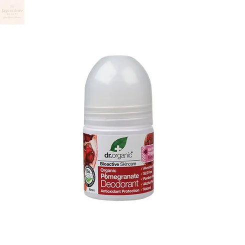 Dr Organic Pomegranate Deodorant Roll On 50ml Jag Couture Beauty