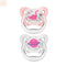 Dr. Brown's Prevent Nocturne Pacifier Pink T/2 6-18M Jag Couture Beauty