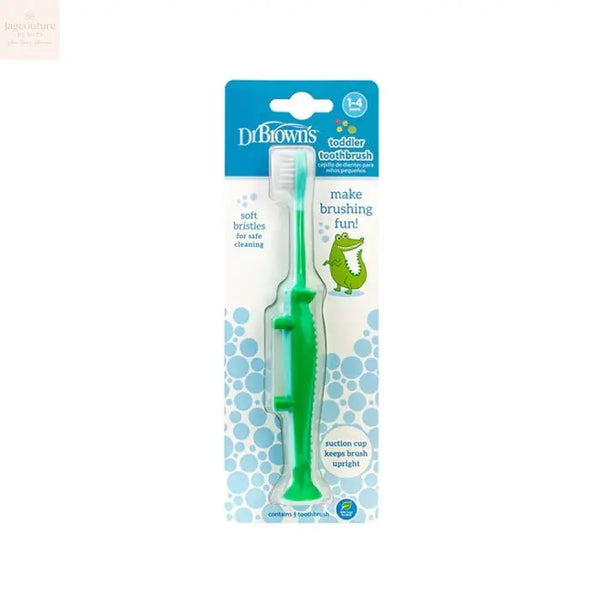 Dr. Brown's Toothbrush 1-4 Years Crocodile Jag Couture Beauty