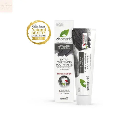 Dr. Organic Charcoal Toothpaste 100ml Jag Couture Beauty
