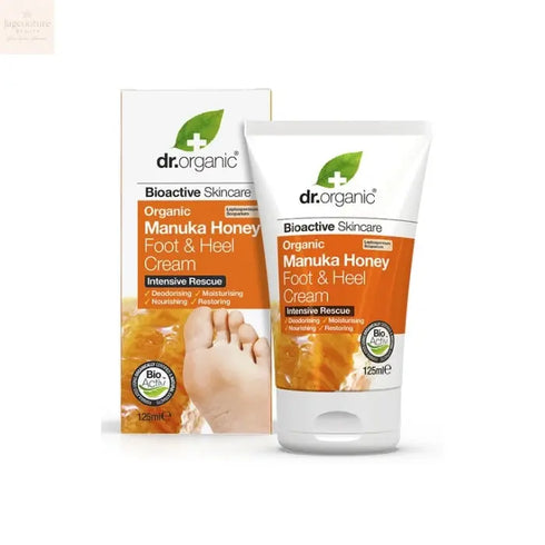 Dr. Organic Manuka Honey Foot Cream 125ml - Jag Couture Beauty