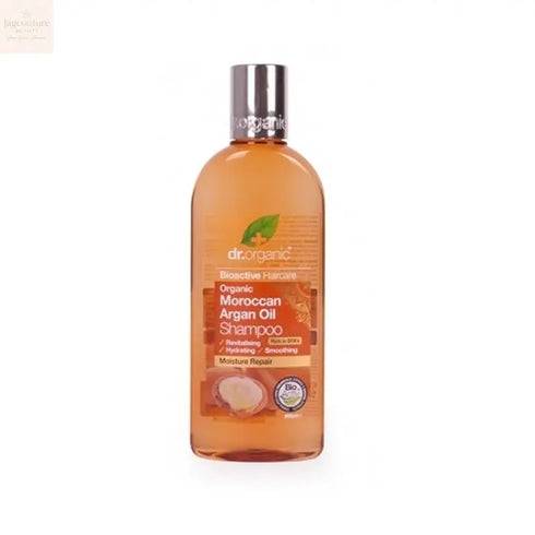 Dr.Organic Moroccan Argan Oil Shampoo 265ml Jag Couture Beauty