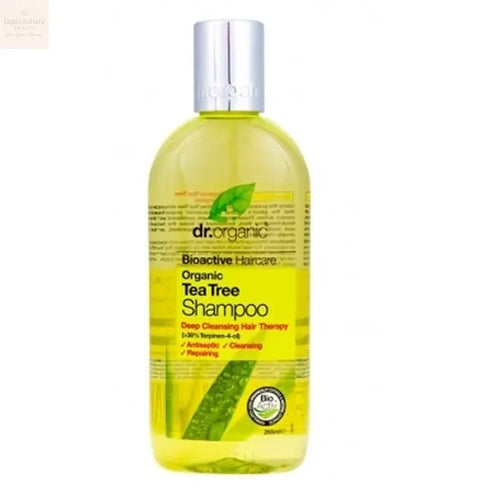 Dr.Organic Tea Tree Shampoo 265ml - Jag Couture Beauty