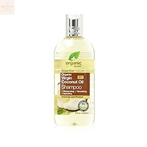 Dr.Organic Virgin Coconut Oil Shampoo 265ml Jag Couture Beauty