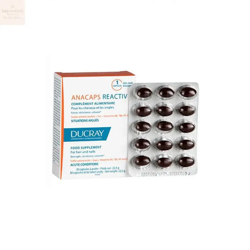 Ducray Anacaps Reactiv 30 Capsules Jag Couture Beauty