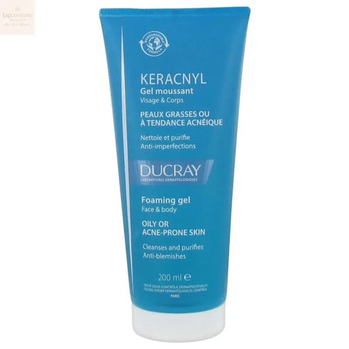 Ducray Keracnyl Cleansing Gel 200ml Jag Couture Beauty