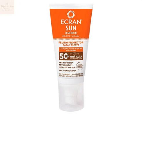 Ecran Sun Lemonoil Face And Neck Fluid Spf50 50ml Jag Couture Beauty