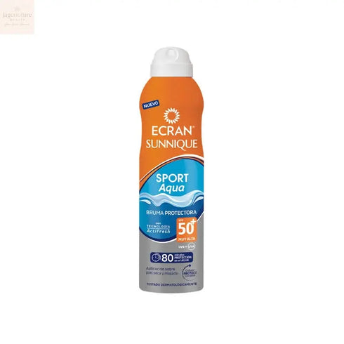 Ecran Sunnique Sport Aqua Protection Mist Spf50 250ml - Jag Couture Beauty