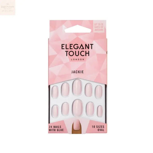 Elegant Touch Polish Jackie Nude Pink Oval - Jag Couture Beauty