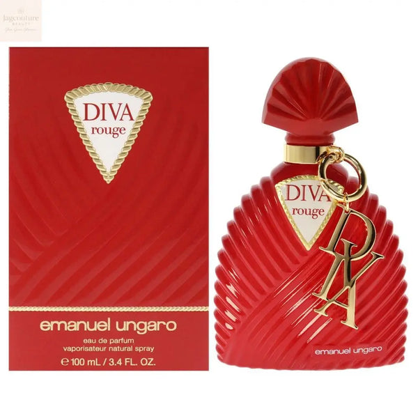 Emanuel Ungaro Diva Rouge Eau De Perfume 100ml - Jag Couture Beauty