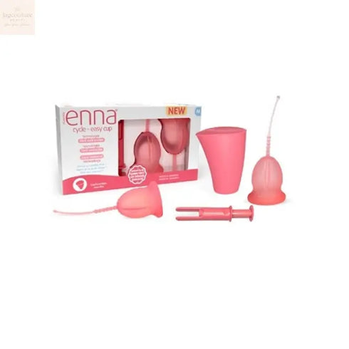 Enna Cycle 2 Menstrual Cups Size M + Applicator Jag Couture Beauty