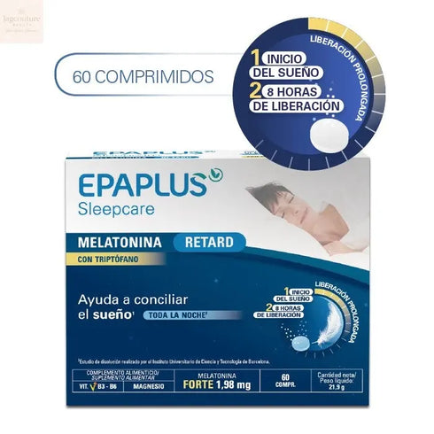 Epaplus Sleep Melatonina Retard Balance 60 Capsules - Jag Couture Beauty