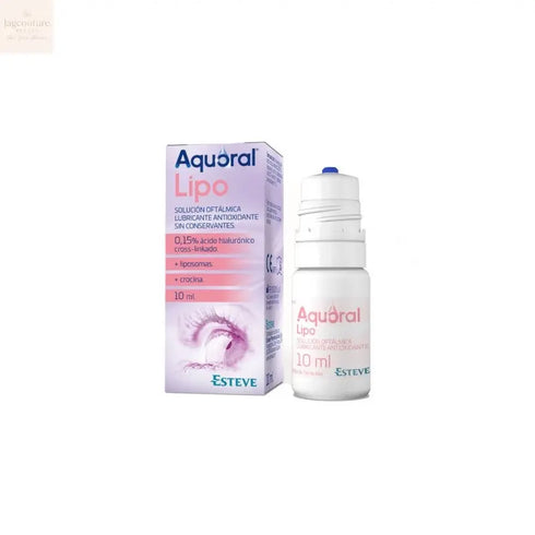 Esteve Aquoral Lipo Ophthalmic Solution Antioxidant Lubricant 10ml - Jag Couture Beauty