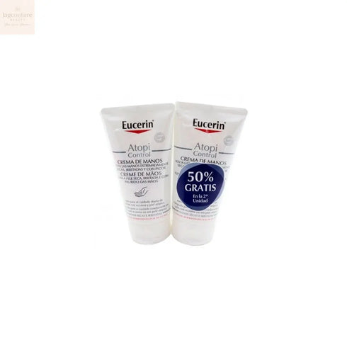 Eucerin Atopi Double Hand Cream Control - Jag Couture Beauty