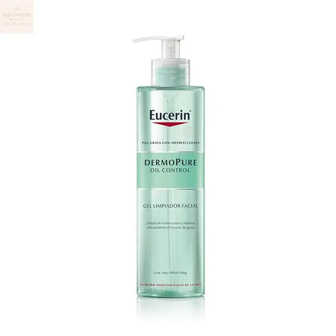 Eucerin Dermopure Oil Control Facial Gel Oily Skin 400ml Jag Couture Beauty