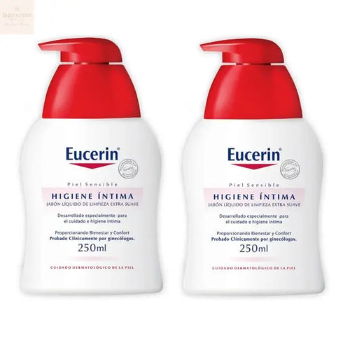 Eucerin Set Intimate Hygiene Wash Protection Fluid 2x250ml Jag Couture Beauty