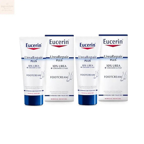 Eucerin Urearepair Plus Foot Cream 2x100ml Jag Couture Beauty