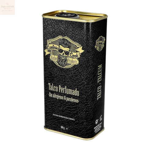 Eurostil Captain Cook Talco Perfumado Sin Parabenos 300g - Jag Couture Beauty