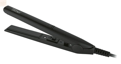 Eurostil Ceramica Mini Plancha Negra 22w 1un - Jag Couture Beauty