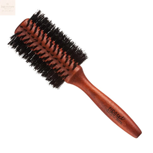 Eurostil Circular Madera Cepillo Cerda Corto 30cm 1un - Jag Couture Beauty