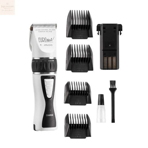 Eurostil Electrica K3600 Ceramico Recargable Maquina Cortapelo Cabello Gris 5w 1un Jag Couture Beauty
