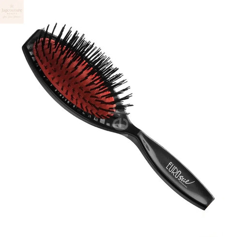 Eurostil Goma Fuelle Cepillo De Pelo Nylon Mediano Negro Negro 1un Jag Couture Beauty