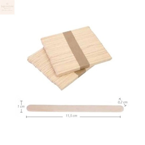 Eurostil Madera Bolsa De Espatulas 115x110mm Pack 100un - Jag Couture Beauty