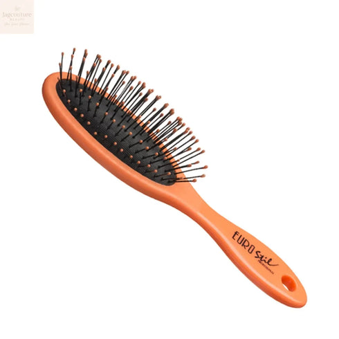 Eurostil Pequeño Cepillo Oval Naranja Fluor 1un Jag Couture Beauty