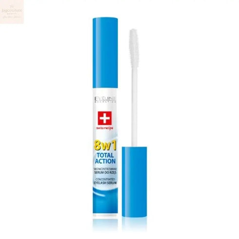 Eveline Total Action 8 In 1 Eyelash Serum 10ml Jag Couture Beauty