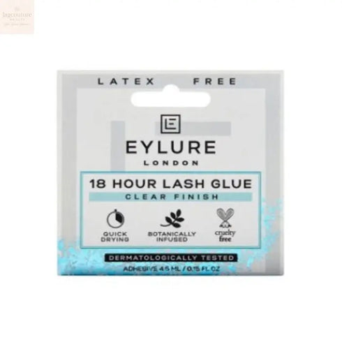 Eylure 18 Hour Lash Glue Clear Finish 4,5ml - Jag Couture Beauty