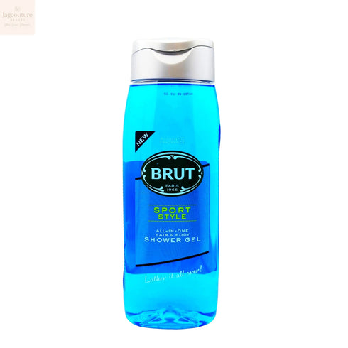 Faberge Brut Brut Sport Style Gel De Ducha 500ml Spray - Jag Couture Beauty