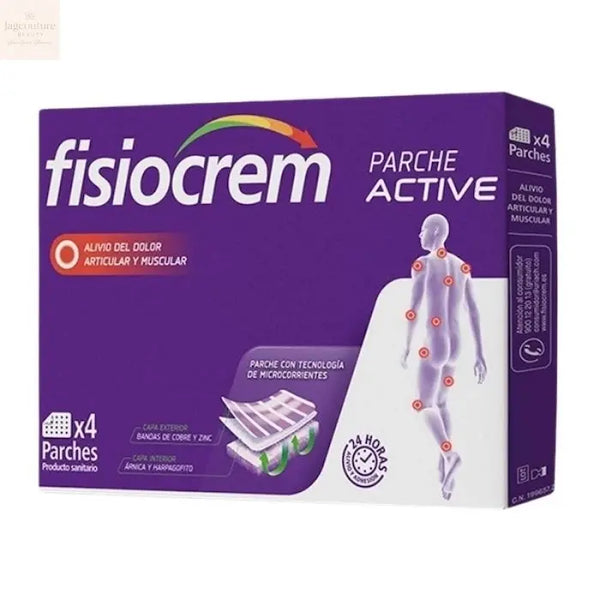 Fisiocrem Active Patch 4 Units Jag Couture Beauty