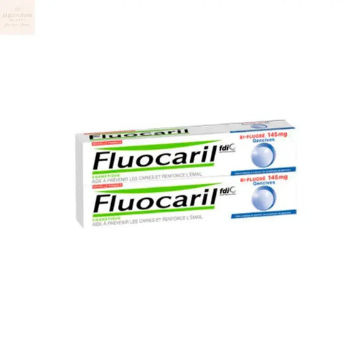 Fluocaril Gum Toothpaste Bifluoride 145mg Pack 2 x 75ml - Jag Couture Beauty
