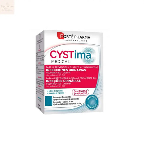 Forté Pharma Cystima Médical Urinary Tract Infections 14 Sachets Jag Couture Beauty