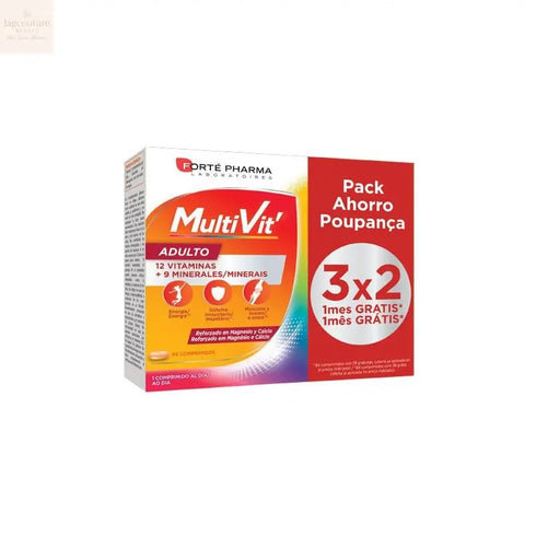 Forté Pharma Energy Multivit Adult 84 Comp - Jag Couture Beauty