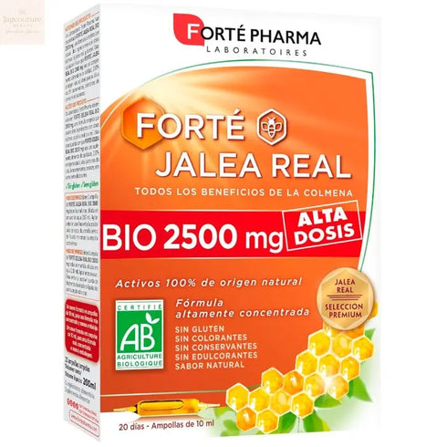 Forté Pharma Royal Jelly Bio 2500mg 20 Ampoules Jag Couture Beauty