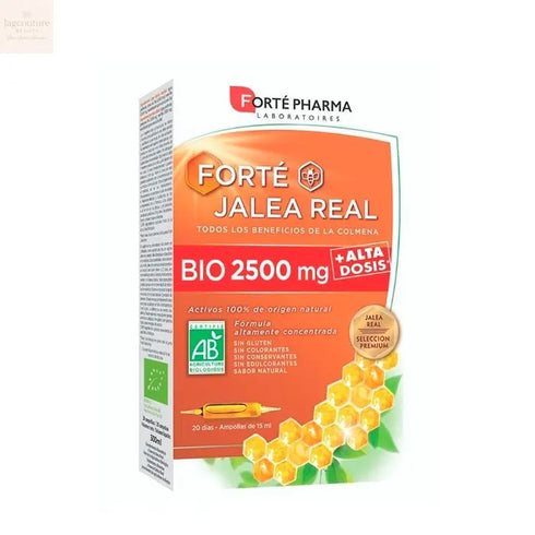 Forté Pharma Royal Jelly Bio 2500mg 20 Ampoules Jag Couture Beauty