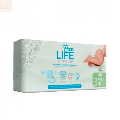 Freelife Bebécash Nappy Midi 3 4-9Kg 52U - Jag Couture Beauty