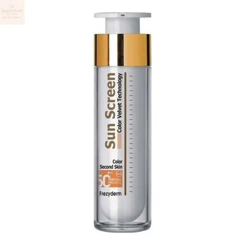 Frezyderm Sun Screen Color Velvet Face Water Resistant Spf50+ 50ml Jag Couture Beauty